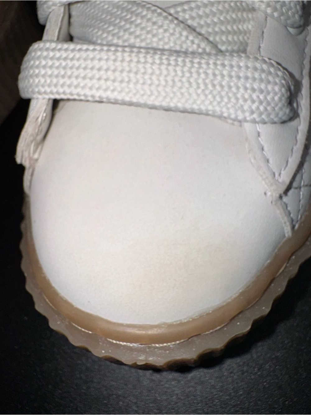 Puma Fenty Rihanna Creeper Platform Sneakers Cream White Gum Sole luxe women 6.5 - Picture 17 of 17